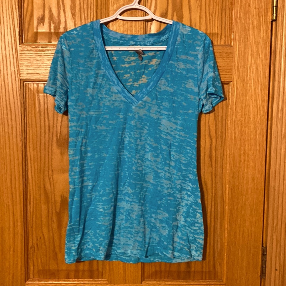 Next Level-Blue short sleeved shirt